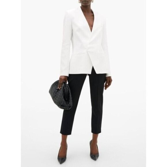 Haider Ackermann Single Breasted Blazer FR 36 US 4 White NWT - Picture 1 of 16